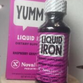 NovaFerrum Pediatric Drops Liquid Iron Raspberry Grape Flavored 4 Ounce