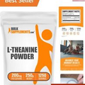 L-Theanine Powder - L-Theanine Supplement, L-Theanine 200mg - Amino Amino Sup...