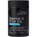 Triple Strength Omega 3 Fish Oil - Burpless Fish Oil Supplement w/EPA & DHA F...