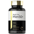 Suplemento multivitamínico para hombres mayores de 50 años, 200 pastillas