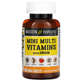 Mason Natural, Mini Multi Vitamins with Iron, 365 Mini Tablets