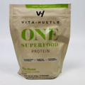 Vita Hustle ONE SUPERFOOD Vegan Protein Powder, Vanilla Bean, 14.82oz/420g