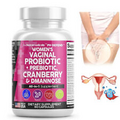 Vaginal Probiotics for Women pH Balance with Prebiotics & Lactobacillus, New