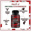 Men's Test Booster - Supports Energy, Endurance Recovery, Stress Relief,Muscle