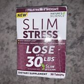 Natures Science SLIM STRESS 30 Tablets Rapid Weight Loss Reduce Stress EXP 6/24