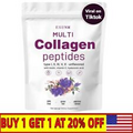 Premium Multi Collagen Peptides Protein Powder with Vitamin C~