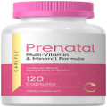 Prenatal Vitamins 120 Capsules | Multivitamins & Minerals | by Carlyle