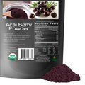 Acai Berry Powder Organic Pure Freeze Dried Wholesale 1.1 lb 17.6 ounces