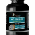 Healthier Hair - ANTI GRAY HAIR 1350mg - Anti Gray Hair Solution 1B