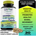 Gut and Colon Support 15 Day Cleanse Detox 30 CAPSULES Non-GMO | USA
