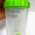Spider bottle,protein shaker cup  mini clear/Green cup Scale 16 oz