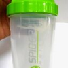 Spider bottle,protein shaker cup  mini clear/Green cup Scale 16 oz