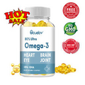 Omega 3 DHA/EPA 2000Mg 30 To 120 Capsules for Heart, Brain, Eye and Joint Health
