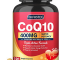 DRFOSTER Coq10 400Mg with PQQ & Shilajit - Powerful Antioxidant with Vitamin E f