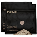 Promix Casein Protein Powder, Chocolate - 5lb Bulk - Grass-Fed & 100% All Natural - Slow & Sustained Recovery ­Post Workout Fitness - Shakes, Smoothies, Baking & Cooking Recipes - Gluten-Free