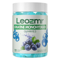 Leozmr Creatine Monohydrate Gummies 5000mg for Men & Women, Chewables Creatine Monohydrate Supplement(120 Count)- Blueberry 120 Gummies