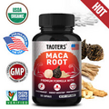 Ashwagandha/Organic Maca Root Capsules | Peruvian Maca Extract for Men & Women