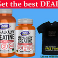 NOW FOODS Kre-Alkalyn Creatine 120, 240 Caps, & more.  SELECT the Item please