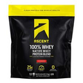 Ascent 100% Whey Native Whey Protein,Strawberry/Chocolate/Peanut Butter 4.25 Lbs