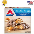 New Atkins Caramel Chocolate Nut Roll Snack Bar, Protein Snack, High 5 Count