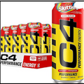 Cellucor C4 Energy Drink Skittles, Carbonated Sugar Free Pre Workout Performance