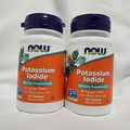 NOW Foods Potassium Plus Iodine - 120 Total Tablets Sealed Exp 07/2024