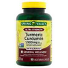 Spring Valley Ultra Strength Turmeric Curcumin Dietary Supplement 1,500 mg 90 Ct