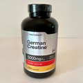 German Creatine Monohydrate 5000mg | 50 Servings | 250 Capsules | by Horbaach