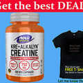 NOW FOODS Kre-Alkalyn Creatine 120 Caps, & more.  SELECT the Item please