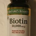 Nature's Bounty Biotin 10,000 mcg, Rapid Release Softgels 120 Exp 11/2024