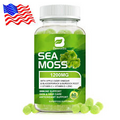 Organic Sea Moss Gummies 1200mg - Irish sea Moss,Bladderwrack,Burdock Root USA