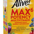 Nature'S Way Alive! Max6 Potency Multivitamin, High Potency Antioxidants & B-Vit