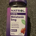 Natrol 5MG 180 Gummies Melatonin Sleep Aid Vitamin Gummies EX. 7/2025 Sealed