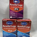 3x 2 Hyland's Restful Legs 50 Tablets And 1  PM Hyland's Restful Legs 50 Tablets