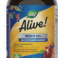 Nature’S Way Alive! Men’S 50+ Daily Gummy Multivitamins, Supports Healthy Brain,