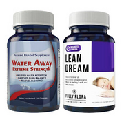 Diuretic Water Away Pills Weight Loss & Dream Sleep Aid Stress Relief Supplement