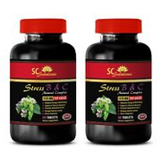 heart support - STRESS B & C - anti aging daily 2 BOTTLE