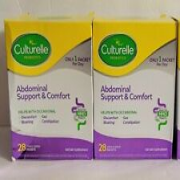 Lot Of 2 Culturelle Abdominal Support/Comfort 56 total packets exp 02/2025