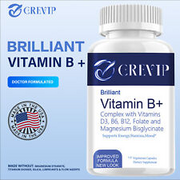 Brilliant Vitamin B+ - Energy, Endurance, Immunity and Nervous System Health