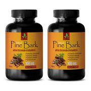 blood pressure herbs - PINE BARK EXTRACT - blood sugar control 2 BOTTLE