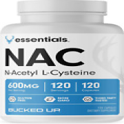 NAC Supplement (N-Acetyl Cysteine) 600Mg per Serving, Essentials (120 Servings,