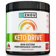 Zhou Keto Drive Performance Complex | Orange Mango | 16 Servings, 8.29 oz