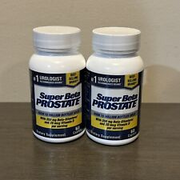 (2) Super Beta Prostate Supplement - 60 Count Each - Exp 11/26