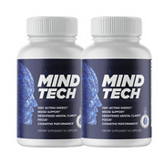 2-Pack Mind Tech Supplement Official Brain Booster Support - 120 Capsules