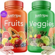 Fruits and Veggies Supplement By Just Ripe Nutrition 180 Capsules