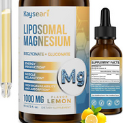 High Strength Liposomal Magnesium Drops, Easily Absorbed Chelated Forms of Magne