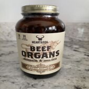 Heart & Soil Beef Organs Supplement. Expires 9/25