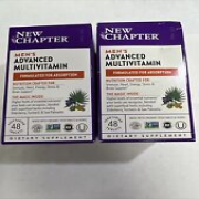 Lot X 2 New Chapter Men’s Advanced Multivitamin 48TBS Formulated Absorption 2025