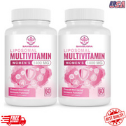 Liposomal Multivitamin for Women 1400MG - Womens Daily 60 Count (Pack of 2)
