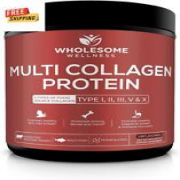 Wholesome Wellness Multi Collagen Protein Powder - Hydrolyzed (type I, Ii, Iii,